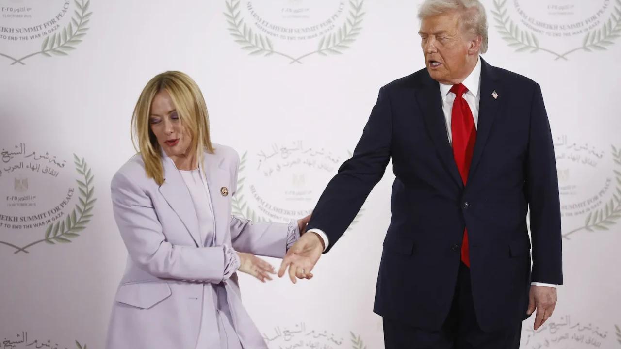 Il a fait une erreur" Trump adoucit le ton envers Meloni: je l'aime beaucoup
