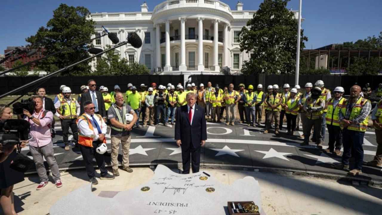 Trump s'exhibe devant le nouvel héliport : «Il les laissera bouche bée», 6 M$