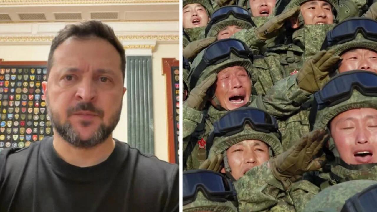 10 000 Nord-Coréens vers la guerre / Zelenski : 8 000 soldats déjà en Russie