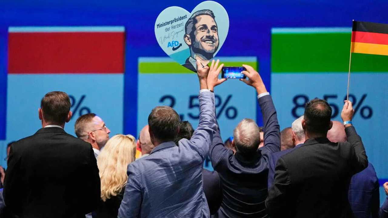 L'extrême droite remporte largement en Allemagne, CDU en chute dramatique