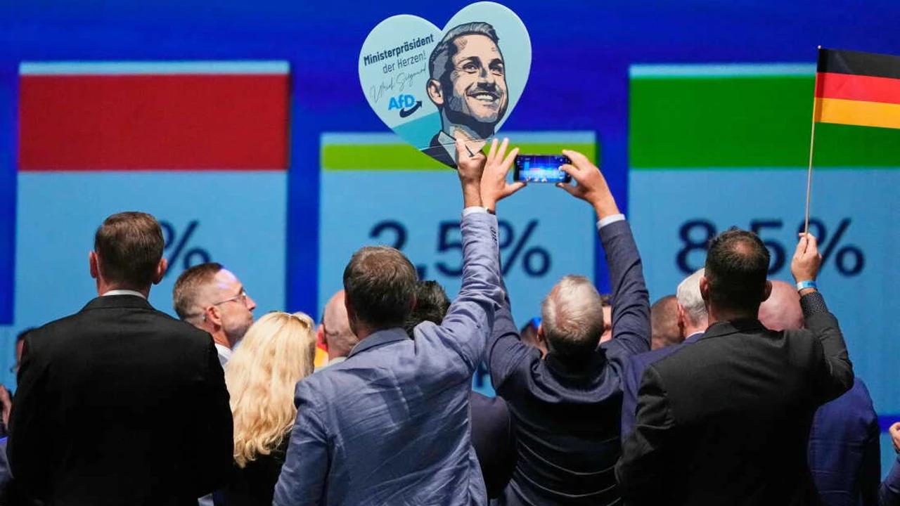 L'extrême droite remporte largement en Allemagne, CDU en chute dramatique