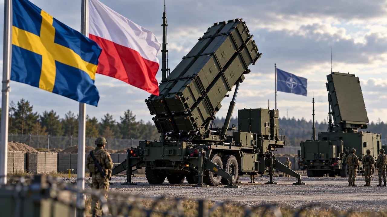 «La guerre frappe à la porte», la Suède envoie des systèmes Patriot et 100 soldats en Pologne