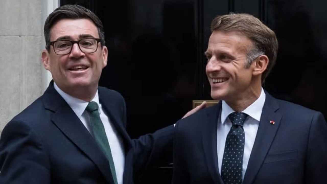 Macron : L'Angleterre reviendra dans l'UE / Président : Je salue les positions de Burnham