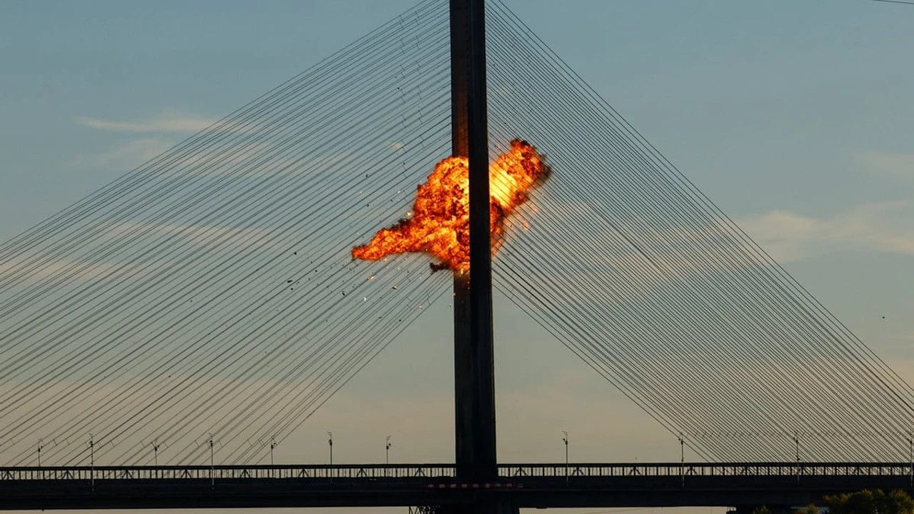 Poutine fait sauter des ponts; trafic à Kiev en chaos, violentes attaques de drones