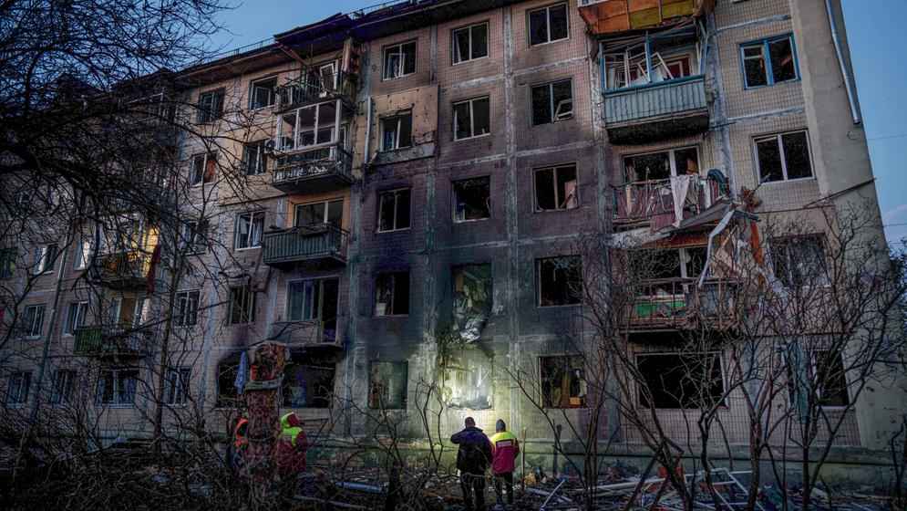 Massive attaque sur Kiev : centaines de roquettes et drones ont frappé la capitale la nuit