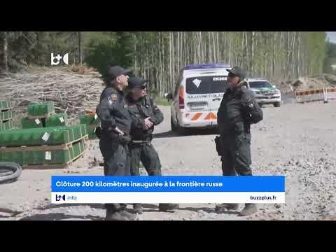 La Finlande construit une clôture de 200 km à la frontière russe : crainte d'une attaque