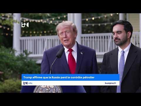 Trump : la Russie a perdu le contrôle du pétrole ukrainien