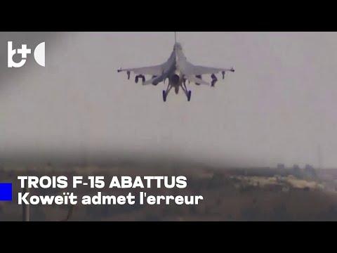 États-Unis : Trois de nos avions de guerre abattus par erreur par le Koweït
