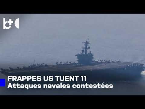 Frappes américaines contre trois navires soupçonnés de trafic de drogue tuent 11, dit l'armée