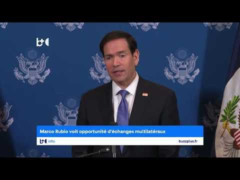 Rubio : Poutine sera invité par les États-Unis et assistera au sommet du G20