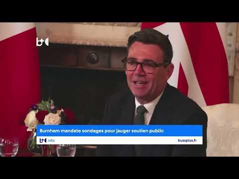 Macron : L'Angleterre reviendra dans l'UE / Président : Je salue les positions de Burnham