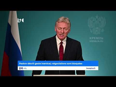 Nouvelles sanctions américaines, le Kremlin accuse : Vous empêcherez…