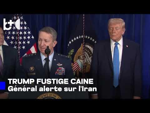 Haut général met Trump en colère / met en garde contre une attaque américaine sur l'Iran