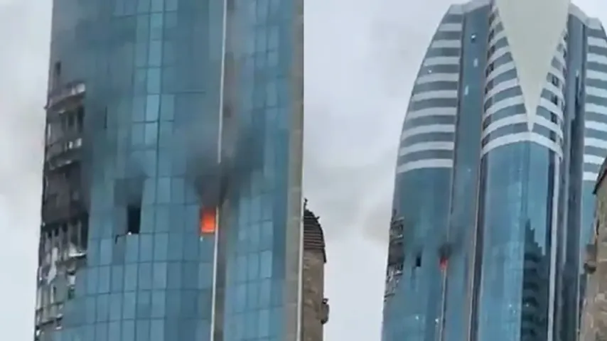 Les Ukrainiens attaquent la Tchétchénie, des drones frappent l'un des bâtiments les plus importants