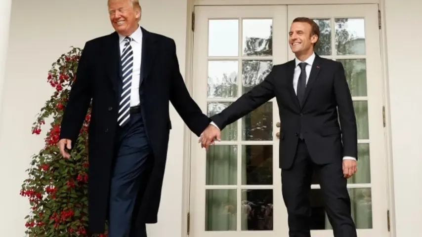 Macron défend le partenariat UE‑États‑Unis après des tensions avec Trump
