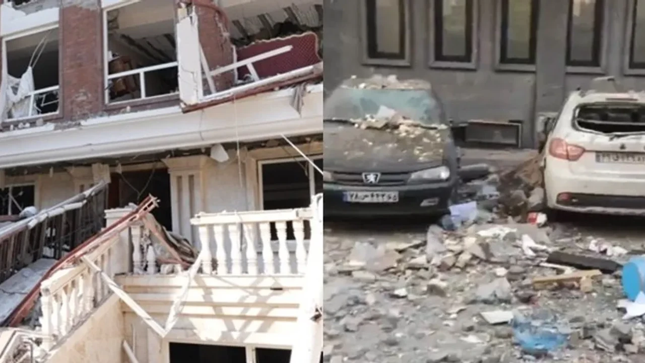 Images montrant les conséquences des puissantes explosions en Iran