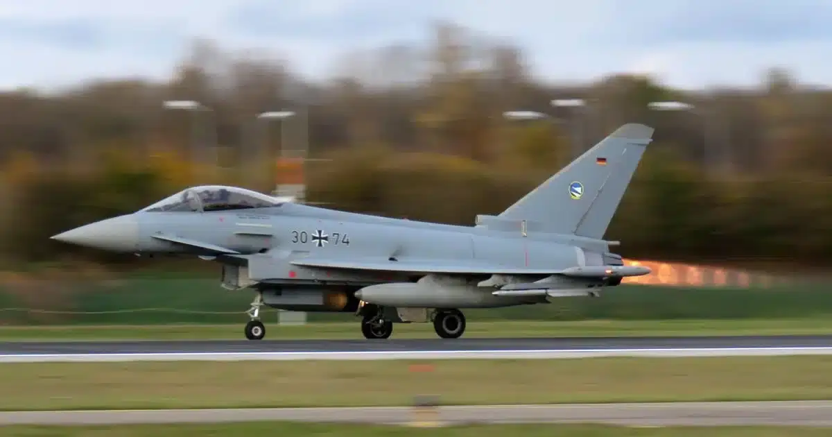 Eurofighter allemands «partent au combat» / Avion-espion russe au-dessus de la Baltique