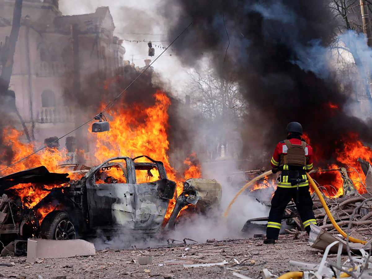 Bombardement russe sur Sumy en Ukraine : 9 blessés